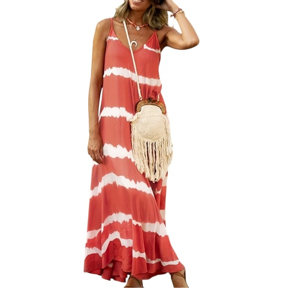 Dresses & Skirts - Tie Dye Sleeveless Maxi Dress